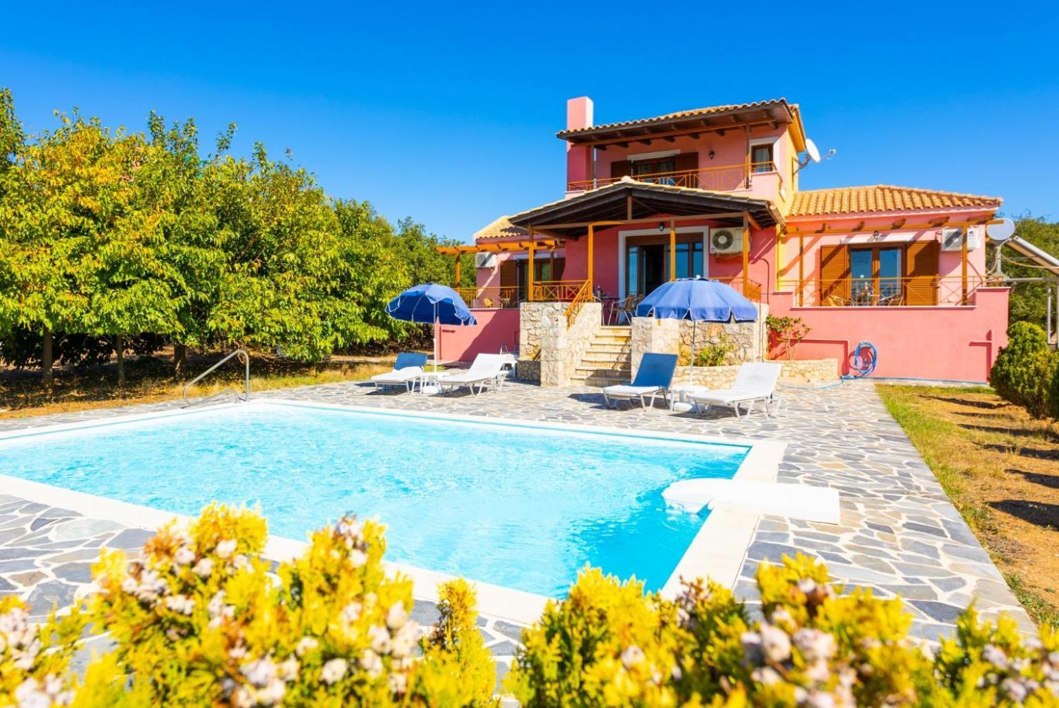 Villa Aetos Vasilikiádhes Exterior foto